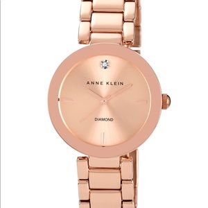 Anne Klein Women's Diamond-Accent Bracelet Watch